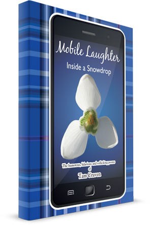 mobile laughter, book by tam craven, front cover