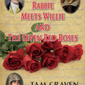tam craven book, rabbie meets willie and the seven red roses, front cover